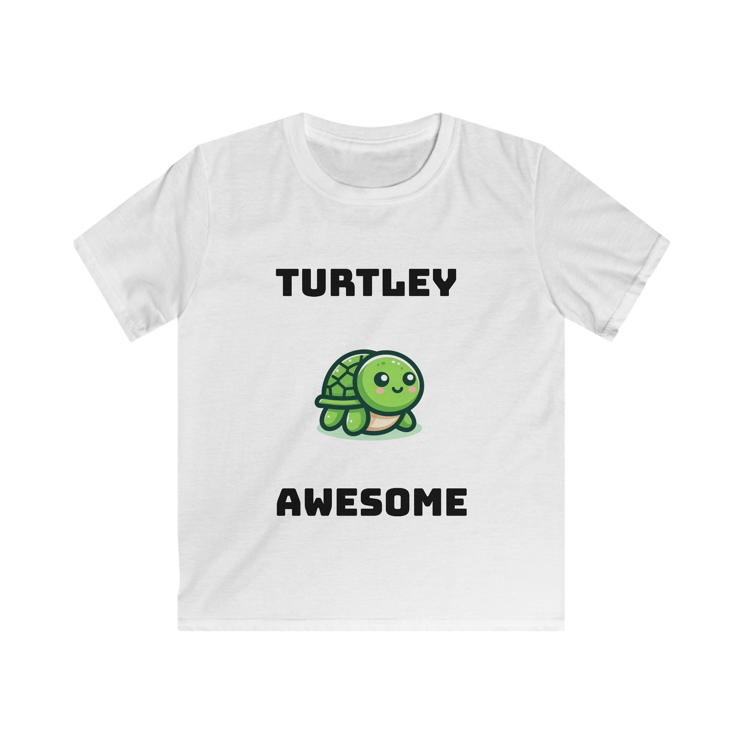 Turtle Shirt Kids Softstyle Tee