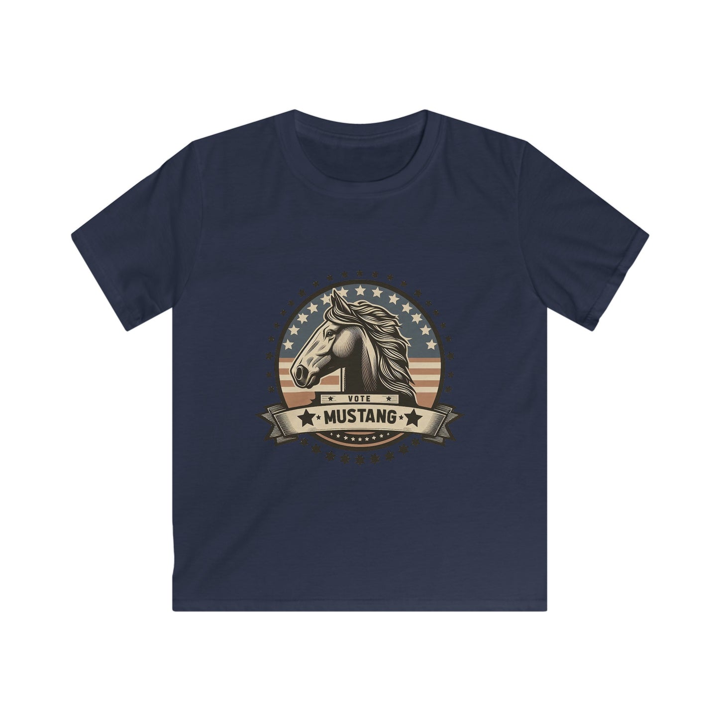 Mustang Coop Kids Softstyle Tee