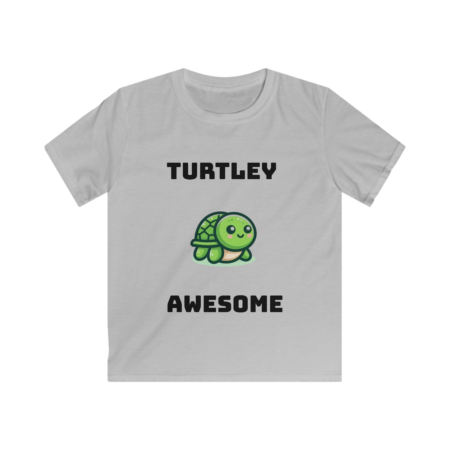 Turtle Shirt Kids Softstyle Tee