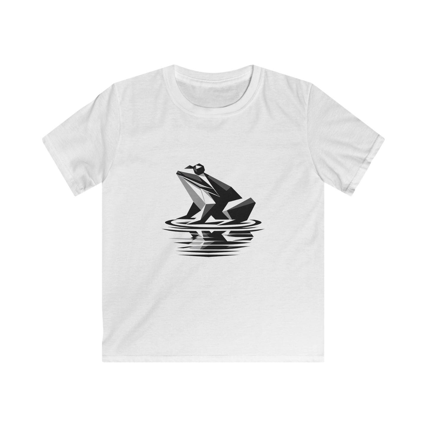 Origami Bull Frog Kids T-Shirt