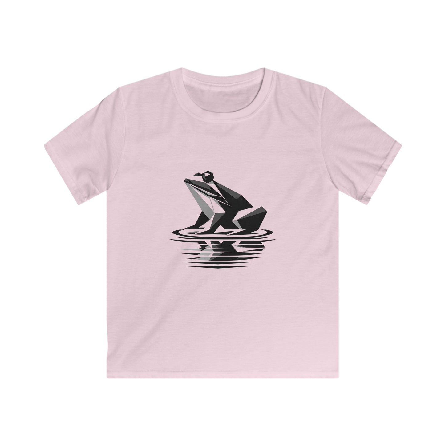 Origami Bull Frog Kids T-Shirt