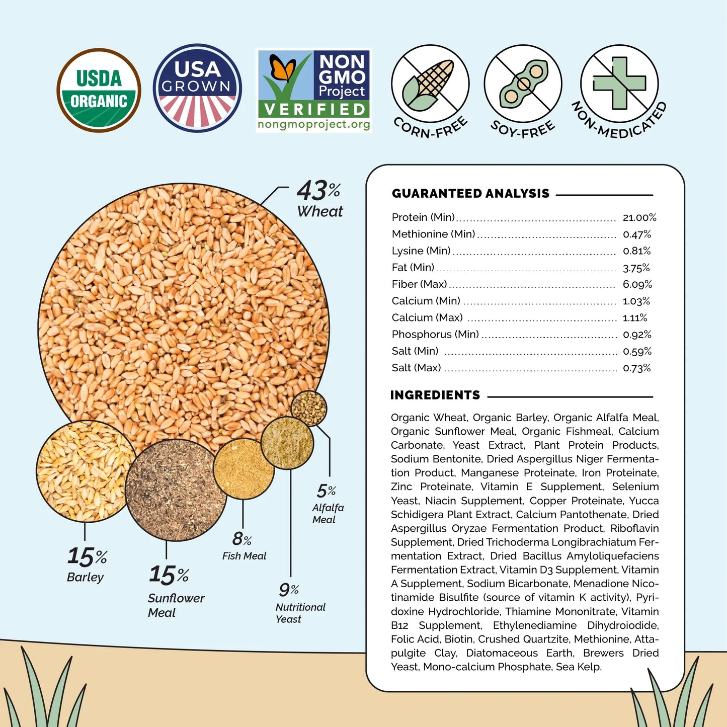 Starter Organic Chick Feed