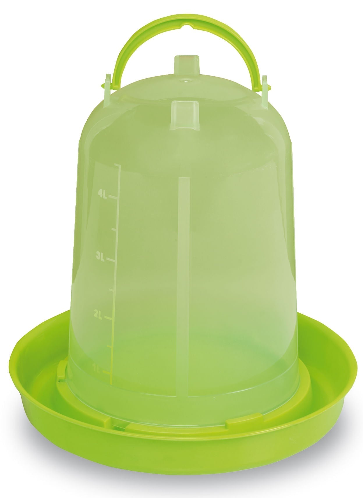 Economy Plastic Poultry Waterer – Durable Snap-Together Chicken Waterer, 1.5L / 3L / 5L