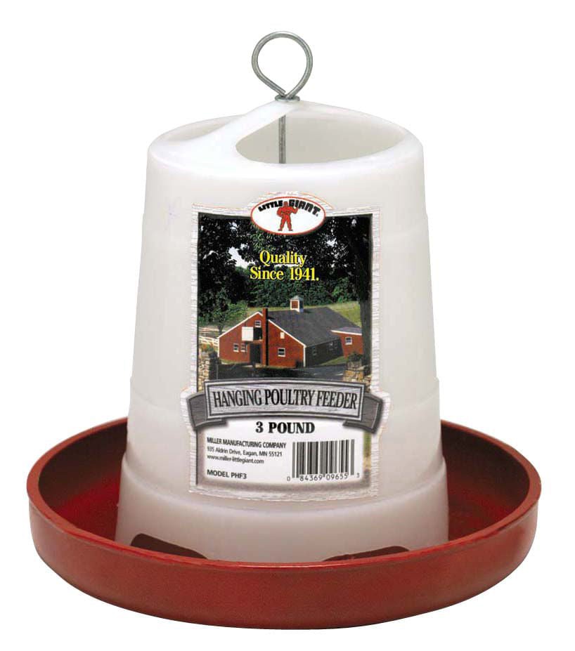Little Giant Plastic Hanging Chicken Feeders