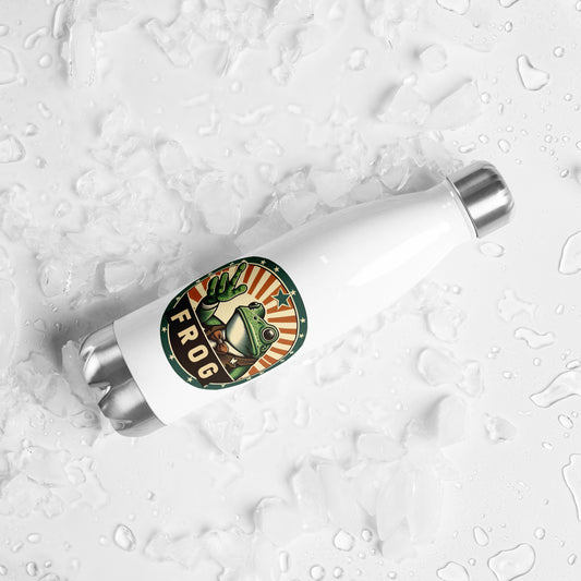 Frog Stainless steel water bottle